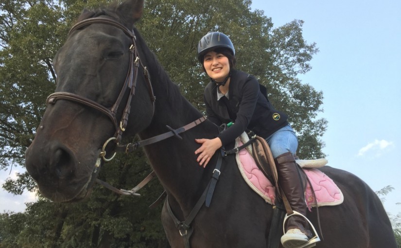 乗馬体験ワンデイコースを行いました　（ 愛知県名古屋市／Mさん）