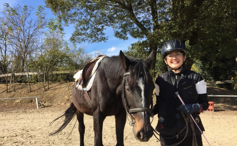 乗馬体験から始められたメンバー様に乗馬の魅力を伺いました　（ 愛知県名古屋市／Ｍ様）