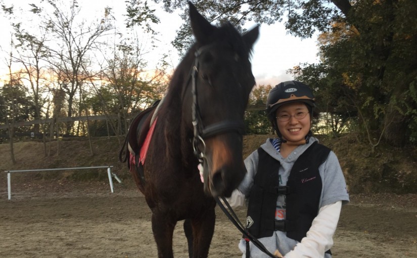乗馬体験から始められたM様に、クラブの魅力を伺いました　（ 愛知県名古屋市／M様）