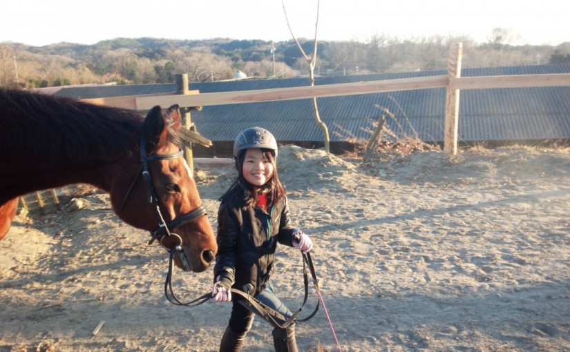 乗馬クラブの日々☆彡　乗馬レッスン　正反動（愛知県名古屋市I様）
