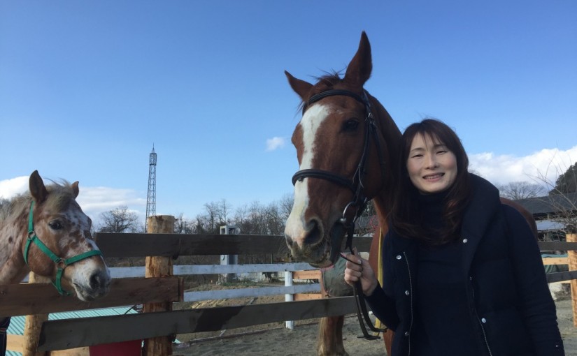 乗馬クラブの日々。ビジターレッスンから始められたＵ様に乗馬の魅力を伺いました（愛知県豊田市・Ｕ様）