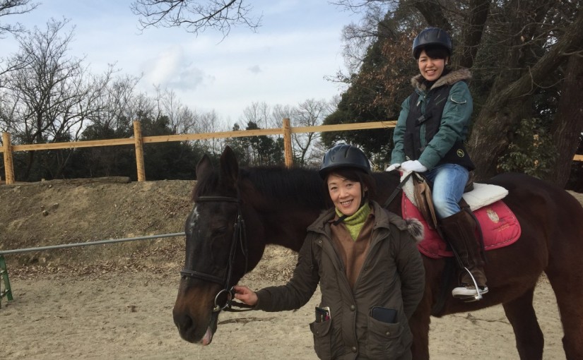 乗馬クラブの日々。初めての乗馬体験レッスンを行いました（愛知県名古屋市・Ｓ様）
