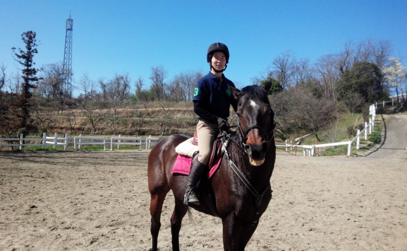 愛知県の乗馬日々☆彡　リラックスさせた運動K様（愛知県豊田市）