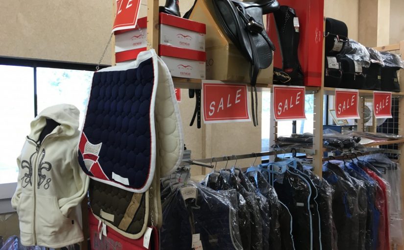 愛知県豊田市の乗馬クラブの日々〜明日よりサマーバーゲン開始です！