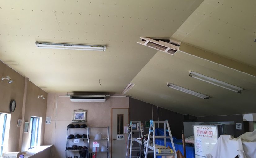 愛知県豊田市の乗馬クラブの日々〜　クラブハウスリフォームＶＯＬ．１