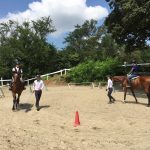 愛知の乗馬クラブの日々〜乗馬体験スクールに通われているO様のレッスンを行いました（愛知県岡崎市／O様）