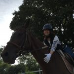 愛知の乗馬クラブの日々〜初めての乗馬体験にお越しいただくK様のレッスンを行いました（愛知県豊田市／K様）